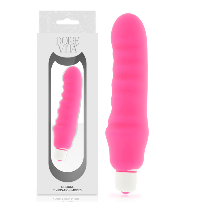 Pleasurements – Dolce Vita – Genius Vibrator Roze Siliconen