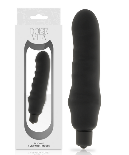 Pleasurements – Dolce Vita – Genius Vibrator Schwarzes Silikon