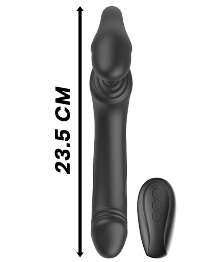 IBIZA - STRAPLESS VIBRATOR WITH REMOTE CONTROL PUSH BUTTON