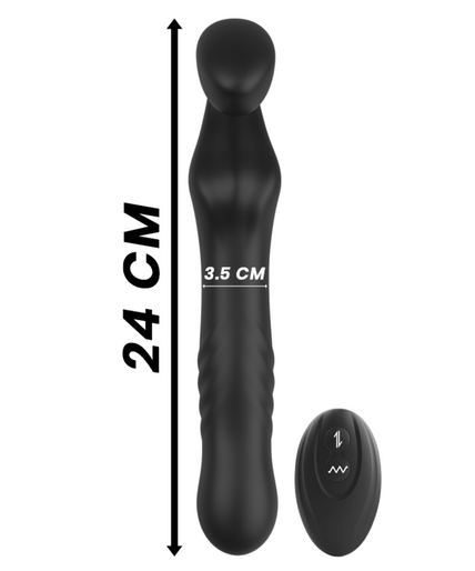 IBIZA - REMOTE CONTROL STRAPLESS VIBRATOR UP & DOWN