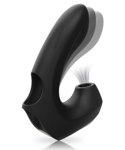 IBIZA - POWERFUL VIBRATING AND CLITORIS SUCTION THIMBLE
