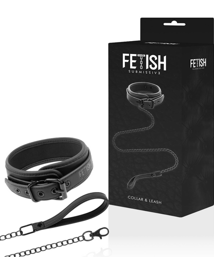 Fetisj Onderdanig – Neopreen Gevoerde Ketting