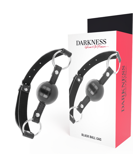 DARKNESS - BLACK BALL GAG