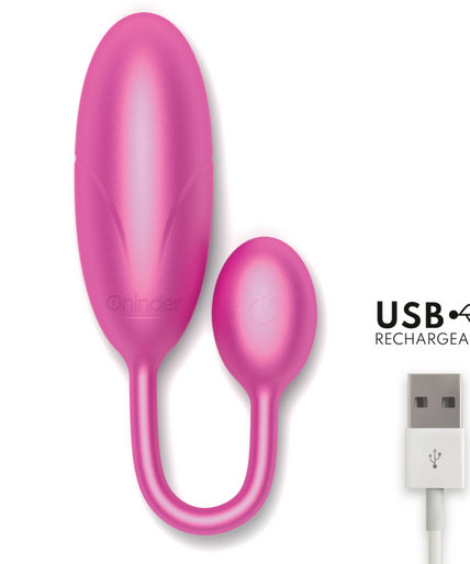ONINDER - DENVER VIBRATING EGG PINK 7 X 2.7 CM FREE APP