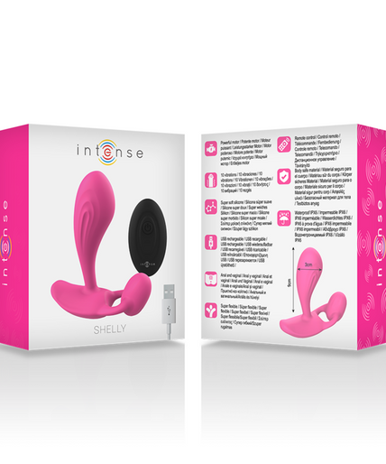 Intense – Shelly Analplug Fernbedienung Pink