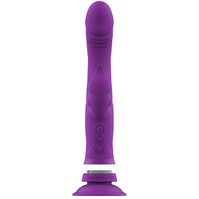 Intense – Casanova Rabbit Silicone Vibrator Triple Motor Purple