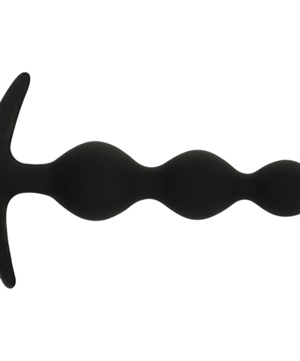 Schwarz&Silber – Rupert Anal Kugelkette 10 Cm