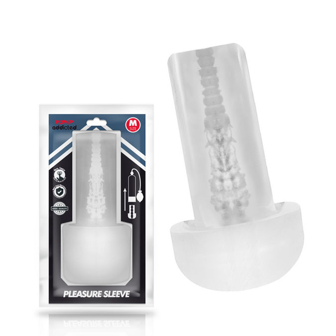 Pump Addicted – Pleasure Sleeve Masturbator Größe M