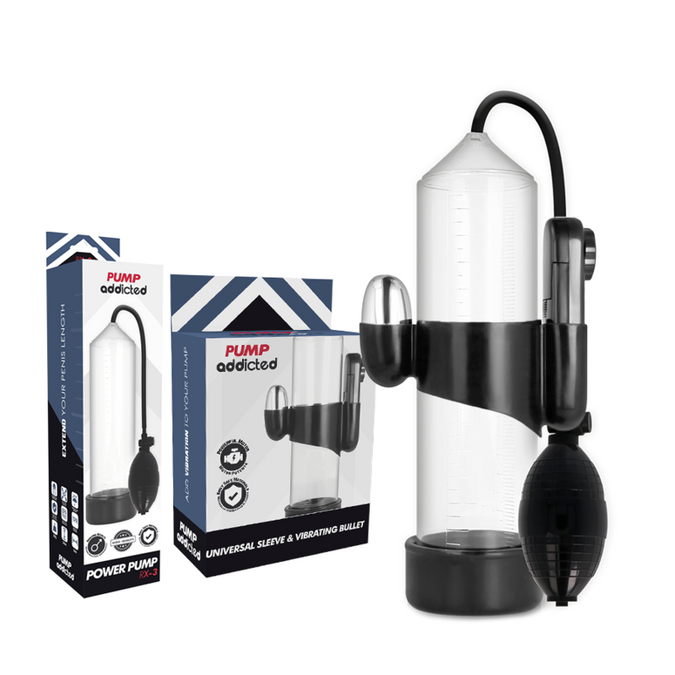 PUMP ADDICTED - RX3 TRANSPARANTE VIBRATOR