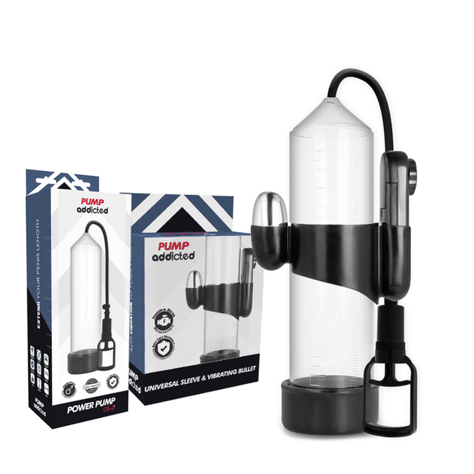PUMP ADDICTED - RX7 TRANSPARANTE VIBRATOR