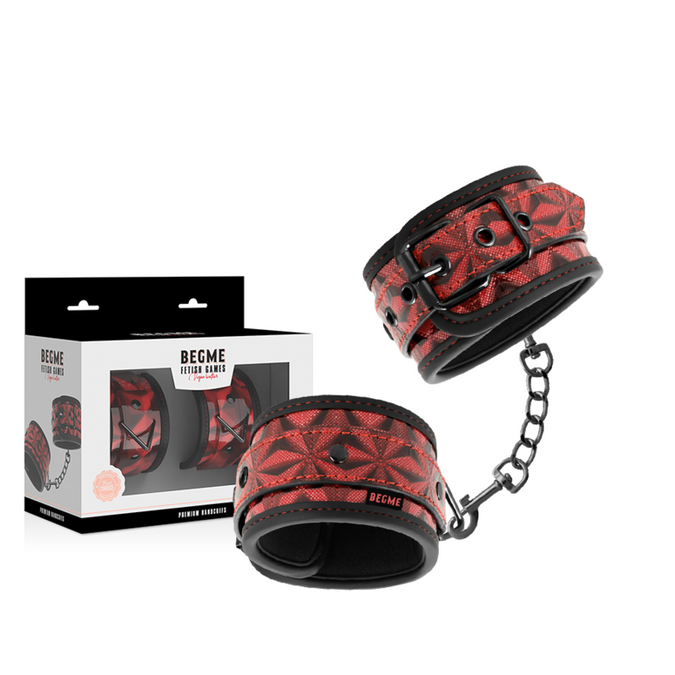 Begme – Red Edition Core Handschellen mit Neoprenfutter 
