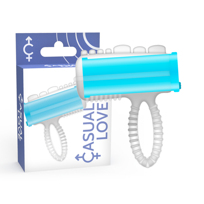 Casual Love – Ring Tongue Vibrating Blue