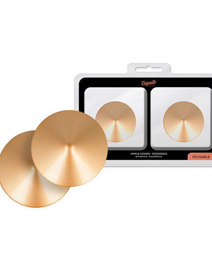 COQUETTE CHIC DESIRE - NIPPLE COVERS GOUDEN CIRKELS