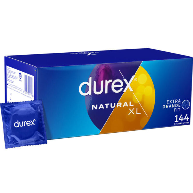 DUREX - EXTRA GROOT XL 144 STUKS