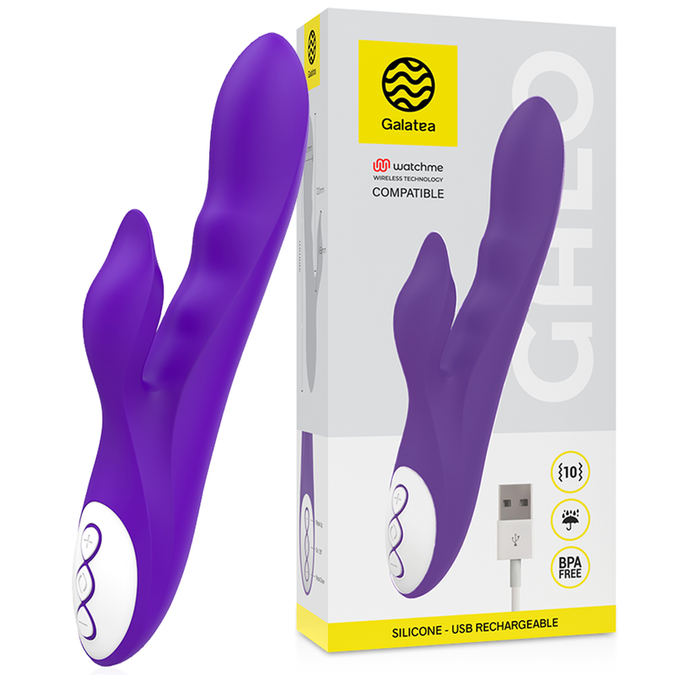 GALATEA - GALO PAARSE VIBRATOR + WATCHME AFSTANDSBEDIENING