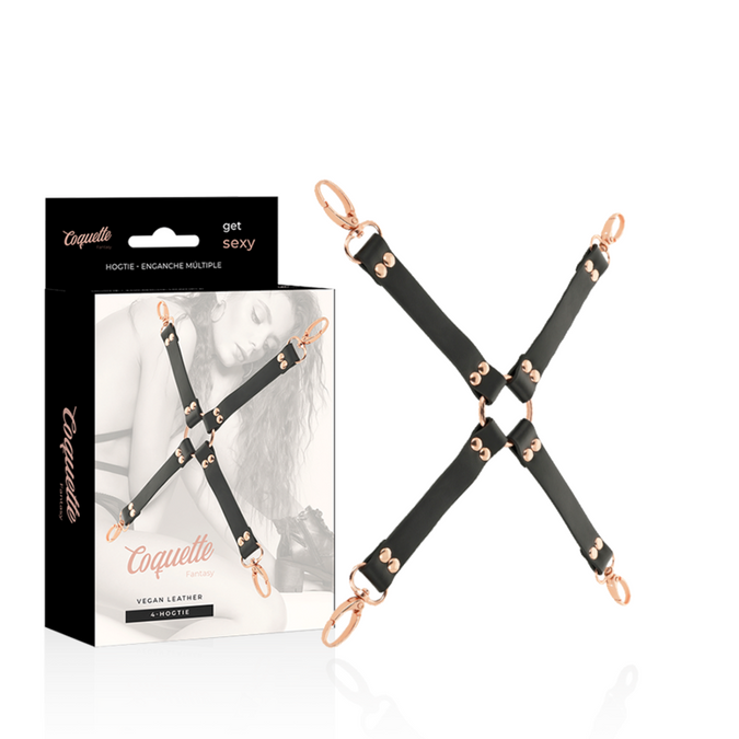 Coquette Chic Desire – Fantasy vegan leren hogtie