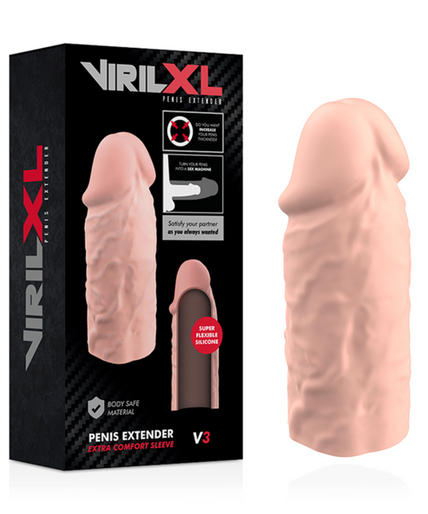 VIRILXL - LIQUID SILICONE V3 NATURAL PENIS EXTENSION