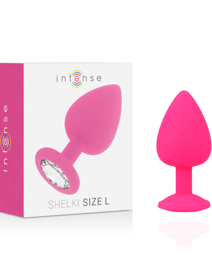 INTENSE - SHELKI L PLUG ANAL FUCHSIA