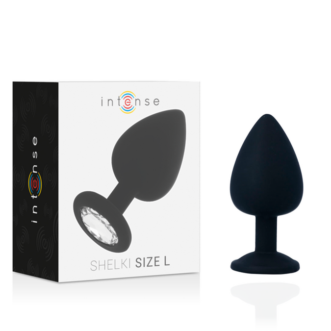 Intense – Shelki L Anale Plug Zwart