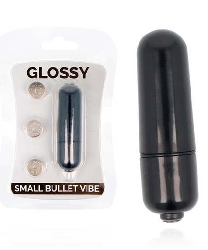 GLOSSY - SMALL BULLET VIBE BLACK