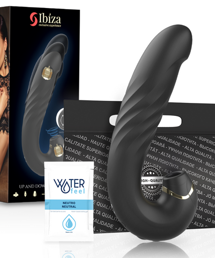 IBIZA - CLIP UP & DOWN + VIBRATOR + CLITORIS SUCTION