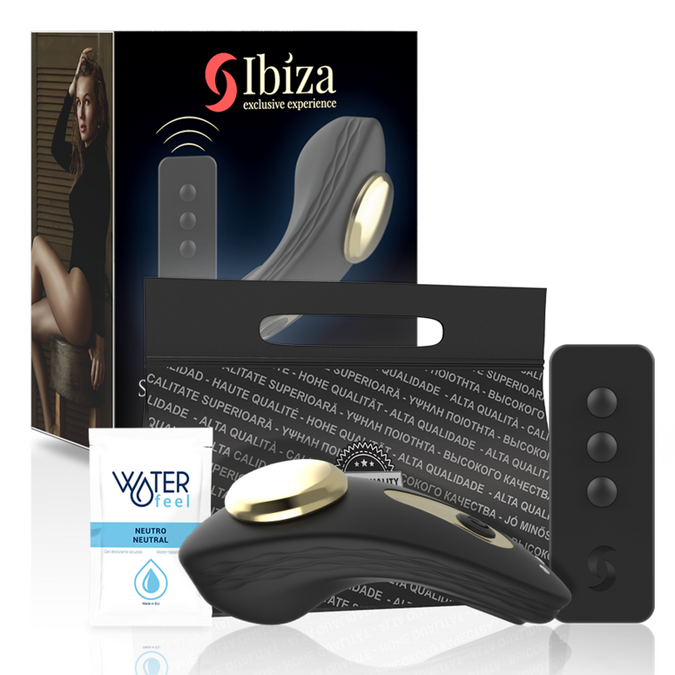 Ibiza – siliconen slipje vibrator met afstandsbediening