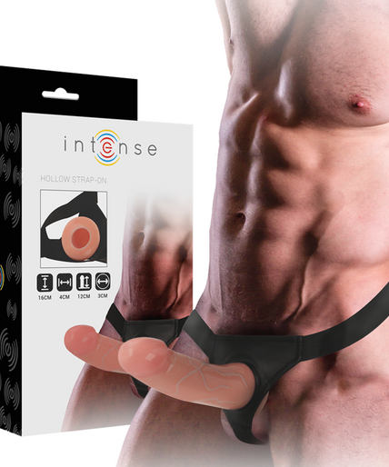 INTENSE - HOLLE HARNAS MET DILDO 16 X 3 CM