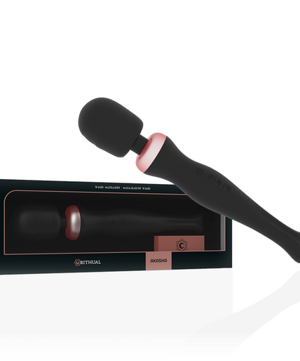 RITHUAL - POWERFUL RECHARGEABLE AKASHA WAND 2.0 BLACK