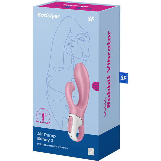 Satisfyer – Air Pump Bunny 2 Pink