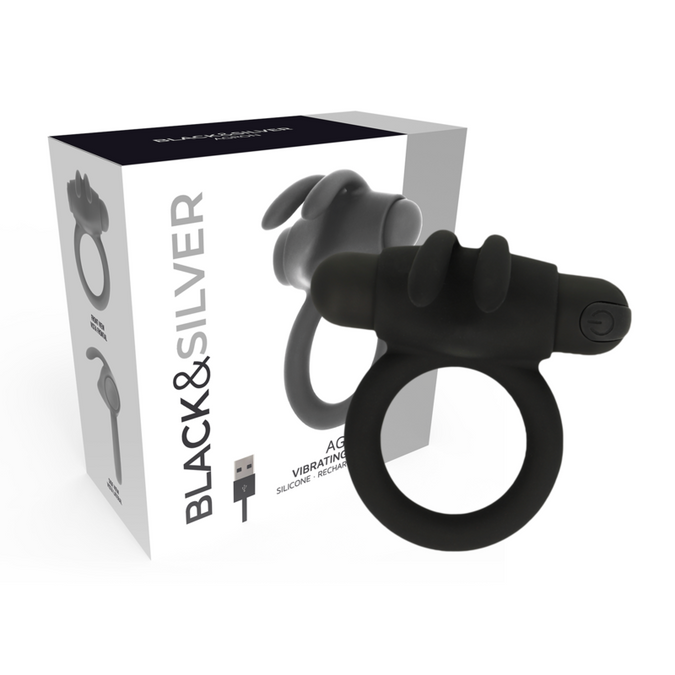 Zwart&zilver – Agron Ring 2.o