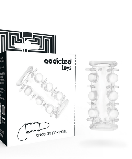 ADDICTED TOYS - PENIS SLEEVE CLEAR