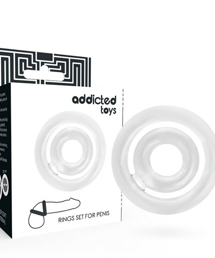 ADDICTED TOYS - POTENZ- C-RING PENIS CLEAR