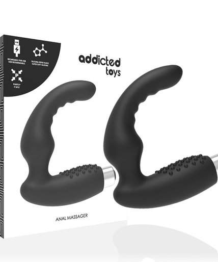 Addicted Toys – Prostatic Vibrator Rechargeable Model 2 – Black