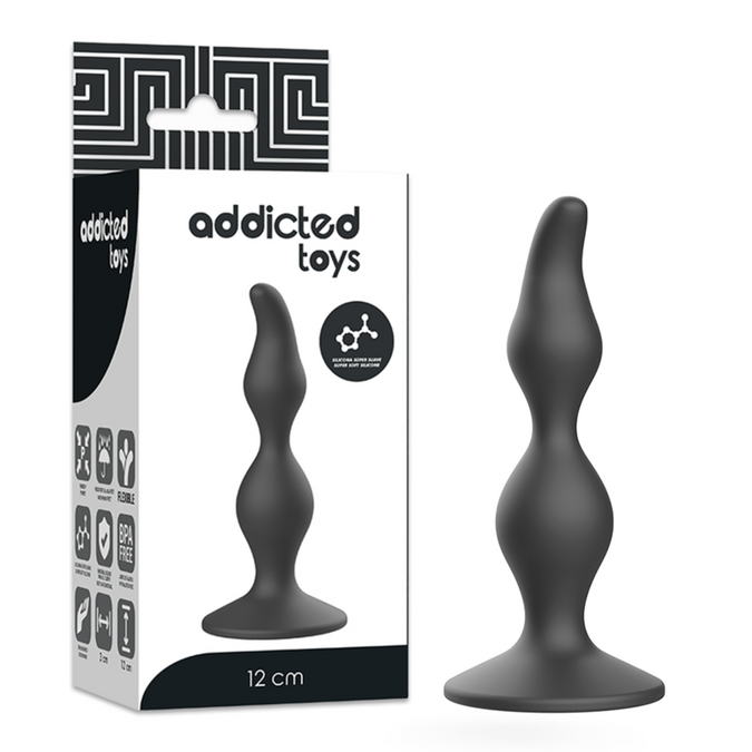 Addicted Toys – Anal Sexual Plug 12 Cm Black