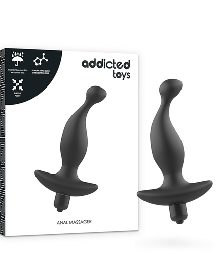 Addicted Toys – Anal Massager with Vibration Model 1 – Black
