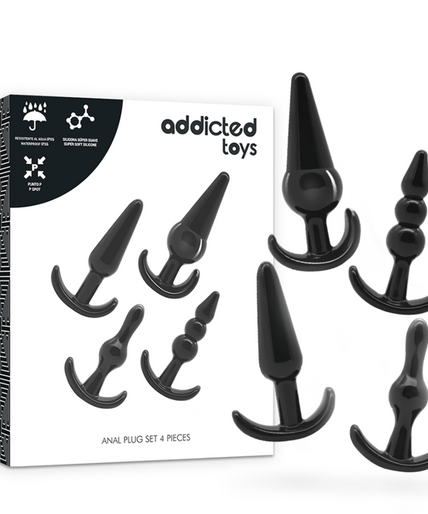 ADDICTED TOYS - SET 4 ANAL PLUGS