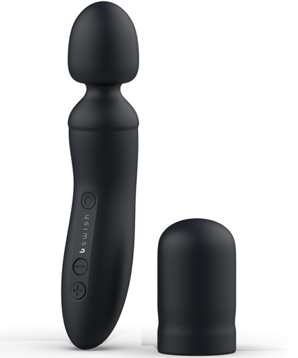 B SWISH - BTHRILLED VIBRATOR WAND PREMIUM BLACK