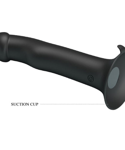 PRETTY LOVE - MURRAY BLACK CLITORAL VIBRATOR AND SUCKER