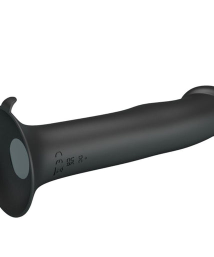 PRETTY LOVE - MURRAY BLACK CLITORAL VIBRATOR AND SUCKER