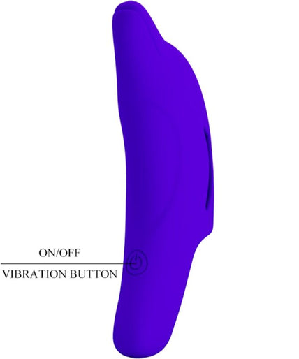 PRETTY LOVE - DELPHINI POWERFUL DARK BLUE FINGER STIMULATOR