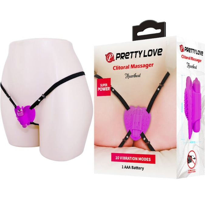 PRETTY LOVE - HARTKLOP CLITORISMASSAGEUR 10 TRILLINGSMODI PAARS