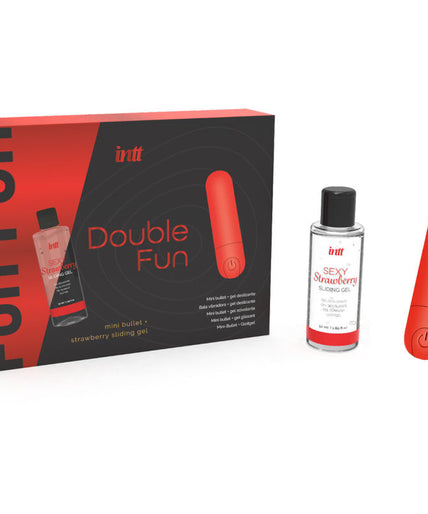 Intt Releases – Double Fun Kit With Vibrating Bullet And Strawberry Massage Gel