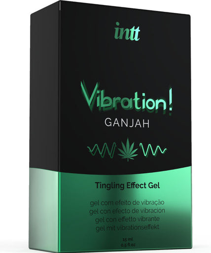 INTT - KRACHTIG INTIEM STIMULEREND VLOEIBAAR TRILLENDE GEL CANNABIS 15ML