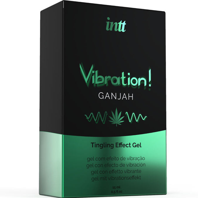 Intt – Krachtige Intieme Stimulerende Vloeibare Vibrerende Gel Cannabis 15ML