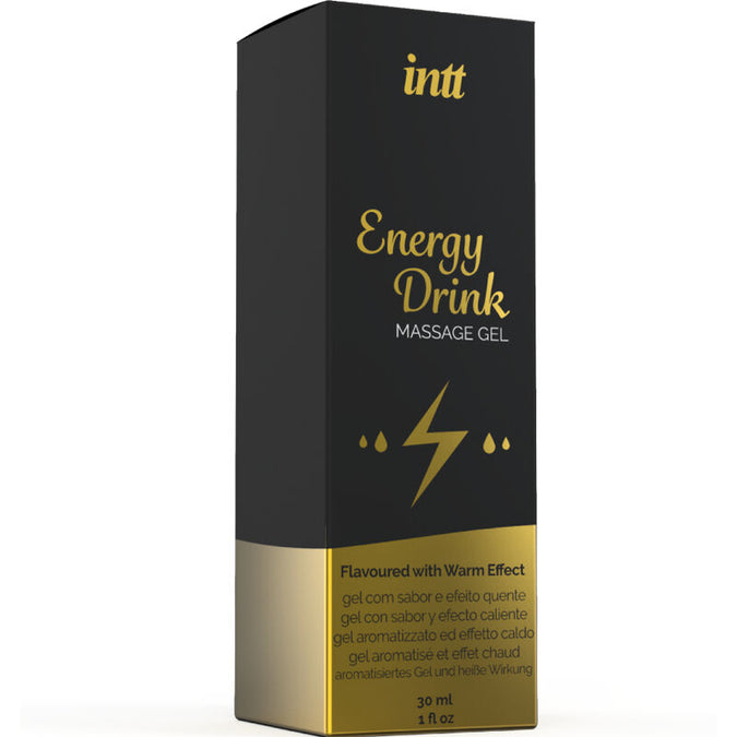 Intt Massage & Oral Sex – Massage Gel with Flavored Energy Ca Drink and Heating Effect