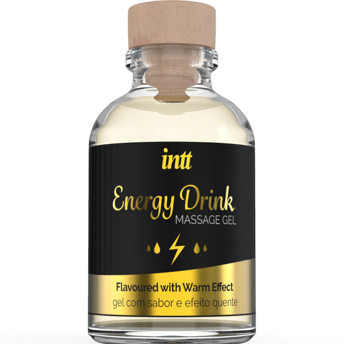 Intt Massage & Oral Sex – Massage Gel with Flavored Energy Ca Drink and Heating Effect