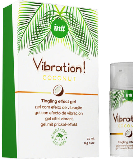 INTT - VIBRATION GEL KRACHTIGE STIMULERENDE VEGAN VLOEIBARE VIBRATOR