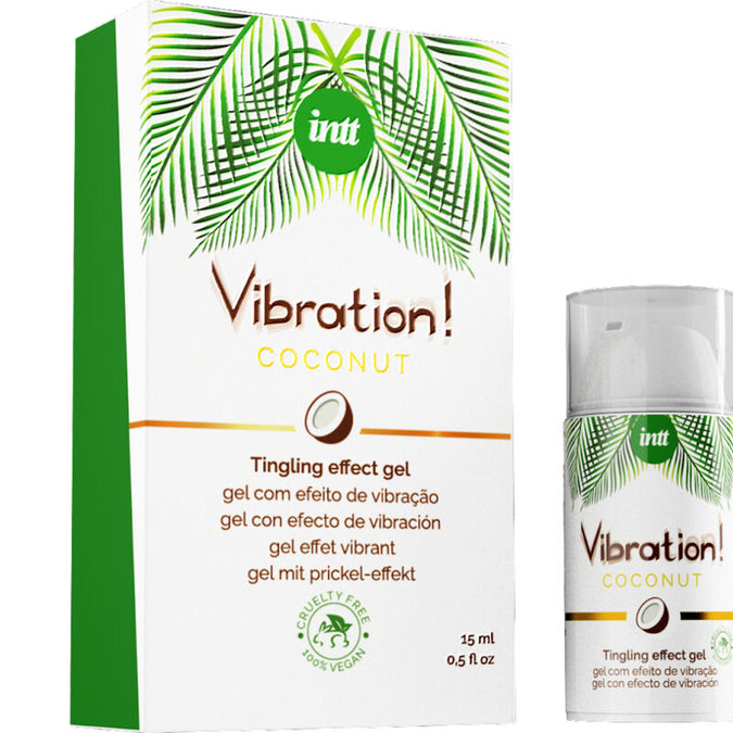 INTT - VIBRATION GEL KRACHTIGE STIMULERENDE VEGAN VLOEIBARE VIBRATOR