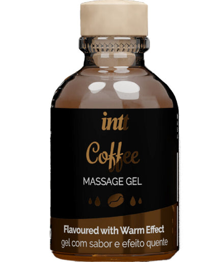 INTT MASSAGE & ORAL SEX - HOT EFFECT COFFEE FLAVOR MASSAGE GEL