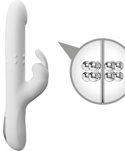 PRETTY LOVE - REESE VIBRATOR WITH SILVER ROTATION
